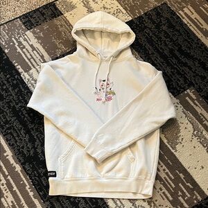 Ripndip White Hoodie with Cat Graphic